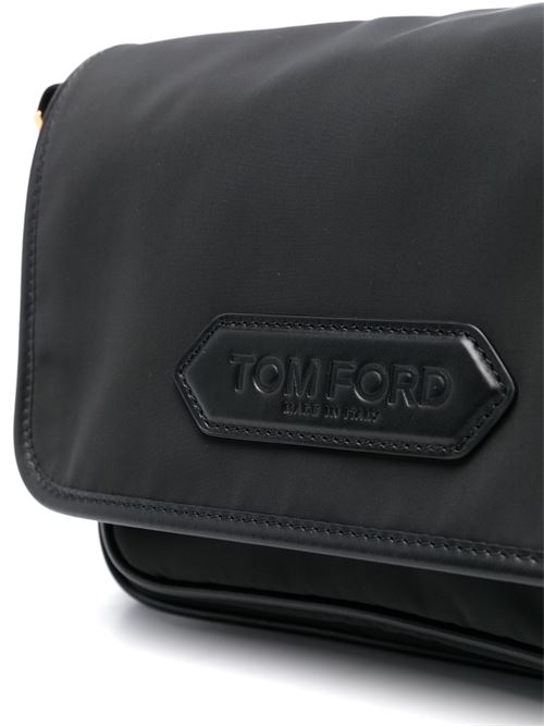 Messenger bag with application TOM FORD | H0643TNY017G1N001